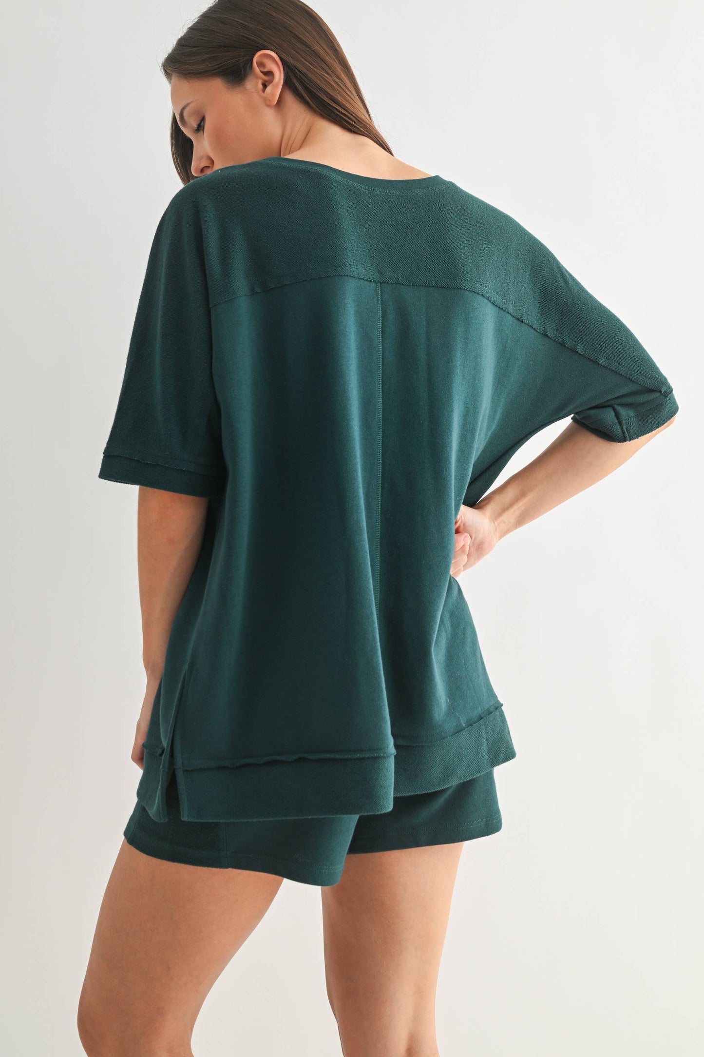 Monterey Short Sleeve French Terry Top