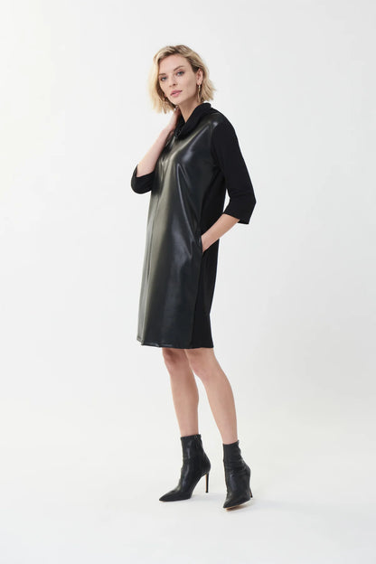 Georgia Leatherette Dress