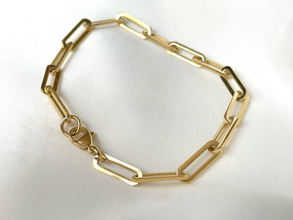 Brielle Paperclip Bracelet