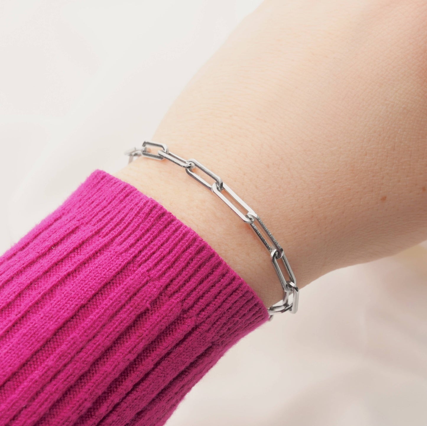Brielle Paperclip Bracelet