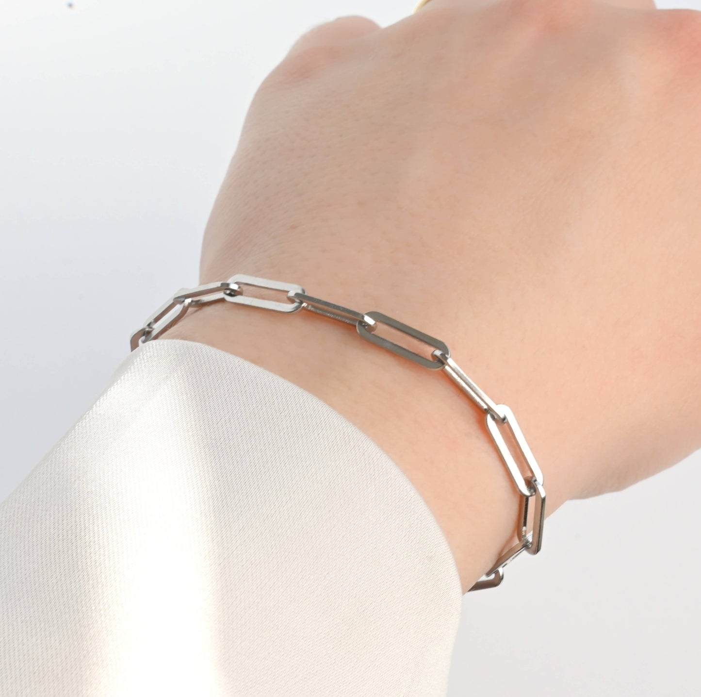 Brielle Paperclip Bracelet