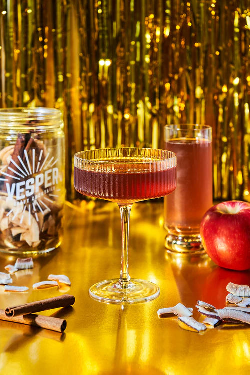 Bourbon Apple Cider Holiday Cocktail/Mocktail Mixer -