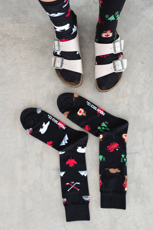 Canada Icons Socks