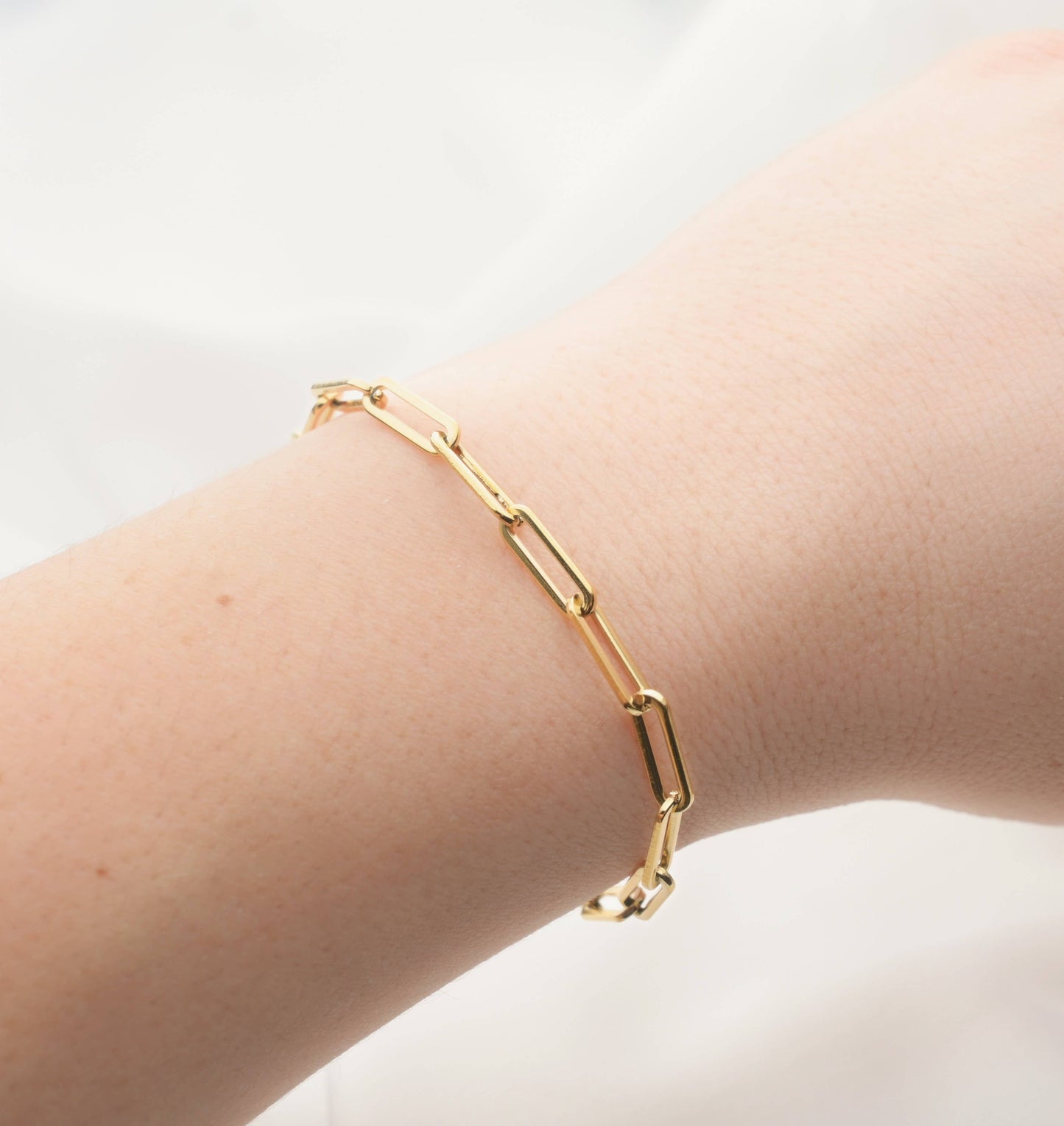 Brielle Paperclip Bracelet