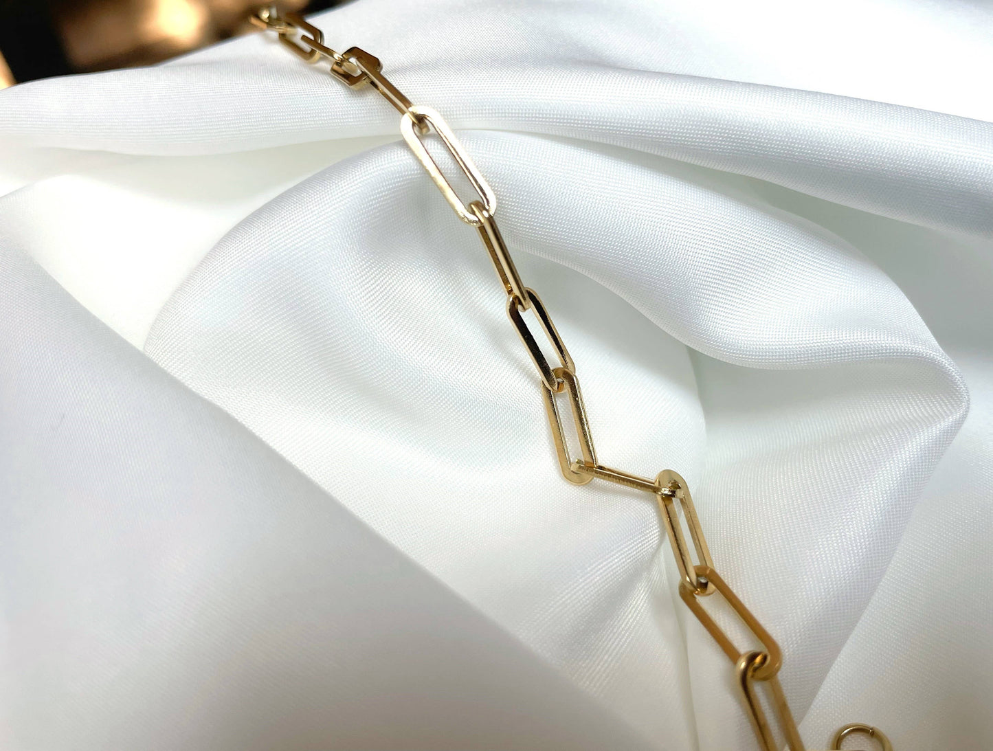 Brielle Paperclip Bracelet