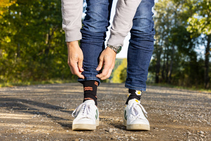 Bacon & Eggs  Mismatched Socks