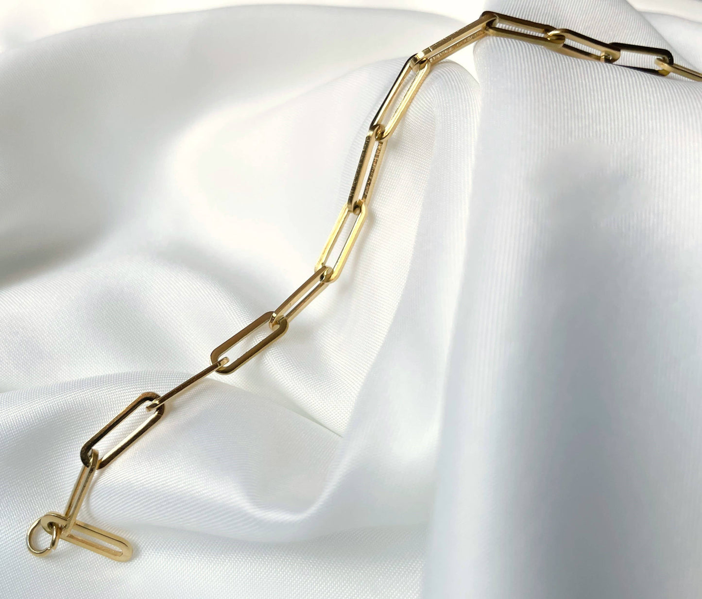 Brielle Paperclip Bracelet