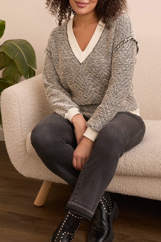 Vivienne Textured Sweater